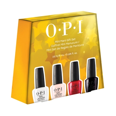 OPI Estuche nail <br> lacquer 4 minis <br> edicion limitada  <br> 