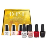 OPI Estuche nail <br> lacquer 4 minis <br> edicion limitada  <br> 