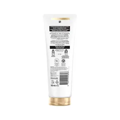 PANTENE Acondicionador suave y liso 160 ml 