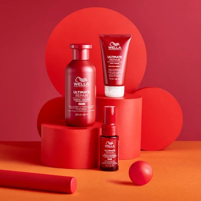 WELLA PROFESSIONALS Estuche professional ultimate repair<br> champu 250 ml <br>+ mascarilla 150 ml <br>+ serum 30 ml 