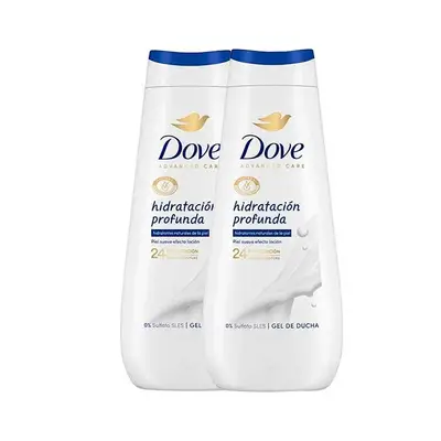 DOVE Gel de ducha hidratacion profunda duplo de 400 ml 