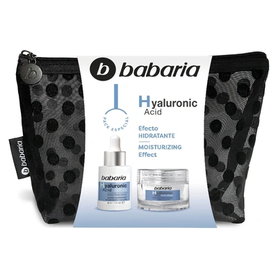 BABARIA Estuche acido hialuronico con crema facial 50 ml + serum facial 30 ml 