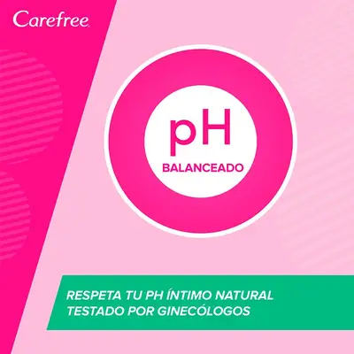 CAREFREE Toallitas íntimas aloe vera 20 unidades 