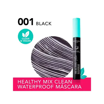 BOURJOIS Mascara de pestañas clean waterproof 