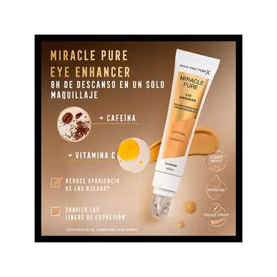 MAX FACTOR Miracle pure concealer, crema correctora liquid 