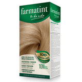 FARMATINT Gel coloración permanente tinte capilar 10n rubio platino. 