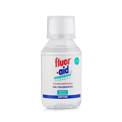 FLUOR AID Fluor aid 0,2 colutorio bucal semanal 150 ml 