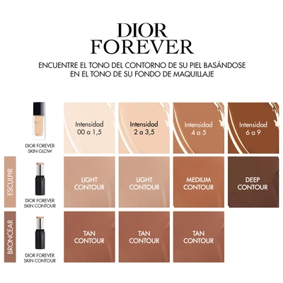 DIOR Forever skin contour <br> barra de contorno y bronceador para el rostro 