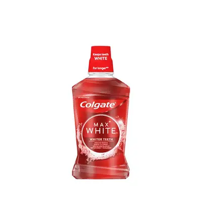 COLGATE Enjuague bucal max white expert 500ml 