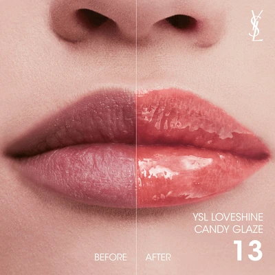 YVES SAINT LAURENT Loveshine candy glaze<br>lip gloss 