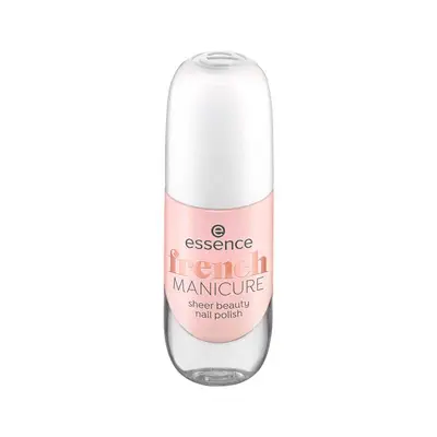 ESSENCE Esmalte de uñas sheer beauty manicure french 