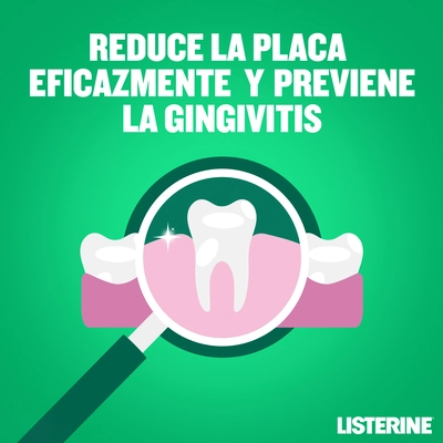 LISTERINE Enjuague bucal dientes y encias 1 litro 