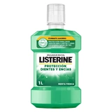 LISTERINE Enjuague bucal dientes y encias 1 litro 