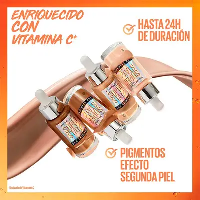 MAYBELLINE NEW YORK Superstay skin tint + vitamina c 24h 