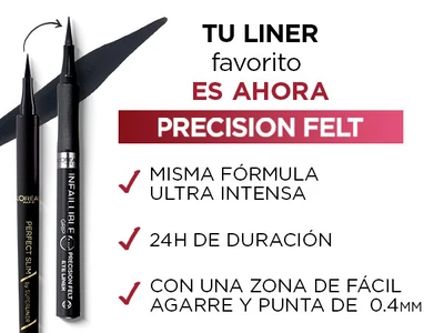 LOREAL PARIS Infaillible precision felt <br> lápiz ojos 