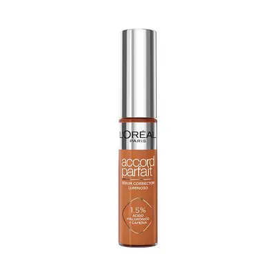 LOREAL PARIS Accord parfait serum radiant concealer<br>con ?cido hialur?nico y cafe?na 