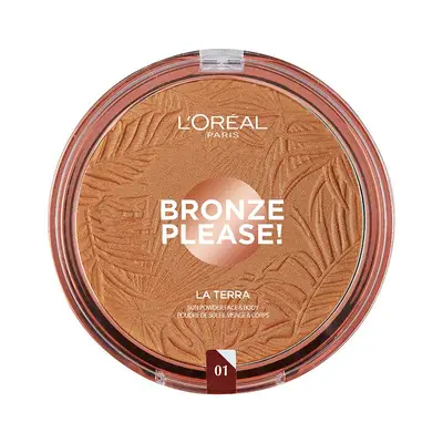 LOREAL PARIS Polvos bronceadores bronze please <br> glam bronze la terra 