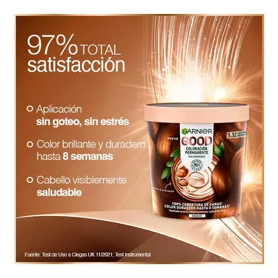 GOOD COCOON Tinte capilar castaño golden hour n-5.32 