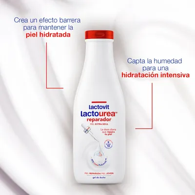 LACTOVIT Lactourea gel de baño reparador 550ml 