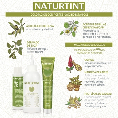 NATURTINT Naturtint tinte capilar 7n rubio avellana 