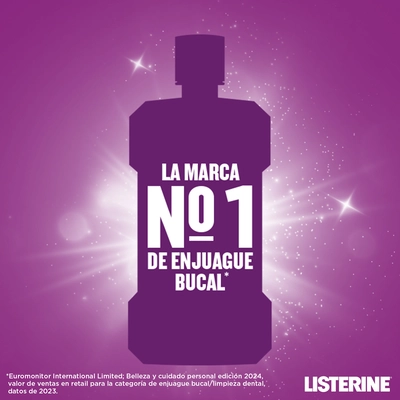 LISTERINE Enjuague bucal cuidado total 1 litro 