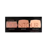 CATRICE Paleta de maquillaje 3 steps contour 010 