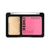 CATRICE Paleta de colorete e iluminador cheek affair 