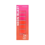 CATRICE Neon blast laminas adhesivas para uñas 24 unidades 