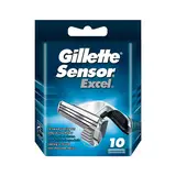 GILLETTE Sensor excel recambio 10 unidades 