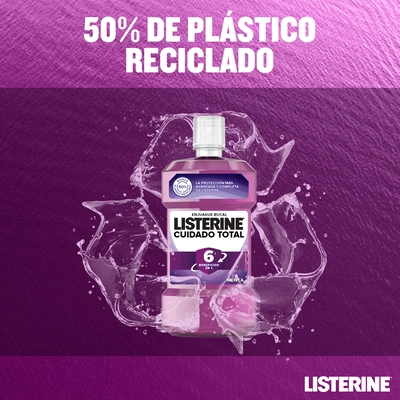 LISTERINE Enjuague bucal cuidado total 