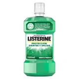 LISTERINE Enjuague bucal dientes y encias 250 ml. 