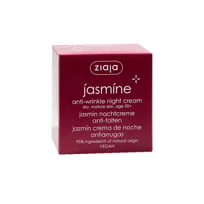 ZIAJA Jasmine crema facial de noche antiarrugas 50 ml 