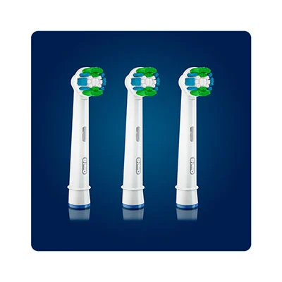 Pack de recambio para cepillo de dientes Braun Oral-B Dual Clean 3 Unidades