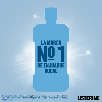 LISTERINE Enjuague bucal blanqueador avanzado 