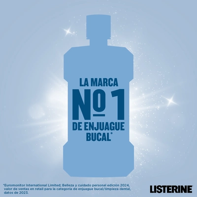 LISTERINE Enjuague bucal blanqueador avanzado 1 litro 