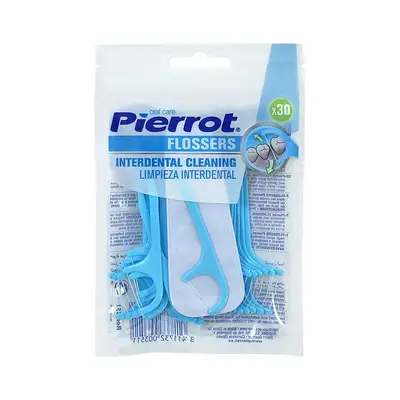 PIERROT Flossers limpieza interdental 30 unidades 