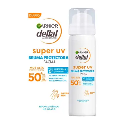 DELIAL Sensitive advanced bruma facial hidratante spf 50 75 ml 