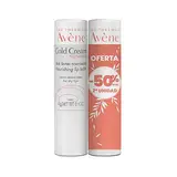 AVENE Cold cream stick labial lote 2x4 gramos 