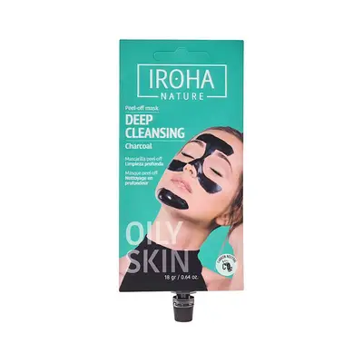 IROHA NATURE Mascarilla peel off detox impurezas 