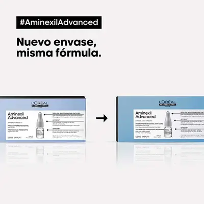 LOREAL PROFESSIONNEL Serie expert aminexil advanced ampollas anticaída  42 x 6ml 