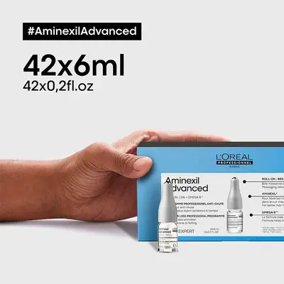 LOREAL PROFESSIONNEL Serie expert aminexil advanced ampollas anticaída  42 x 6ml 