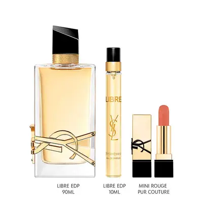 YVES SAINT LAURENT Estuche libre <br> eau de parfum <br> 90 ml vaporizador + 10 ml + minirpc nm 