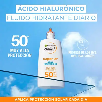 DELIAL Sensitive advanced facial super uv fluid spf 50+ 40ml 