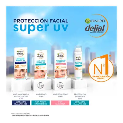 DELIAL Sensitive advanced facial super uv fluid spf 50+ 40ml 