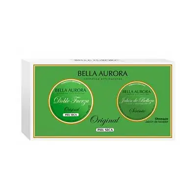 BELLA AURORA Set crema doble fuerza original + jabon 