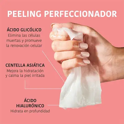 IROHA NATURE Mascarilla tissue peeling iluminadora 