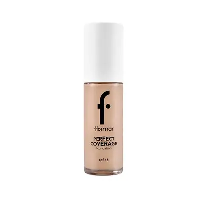 FLORMAR Perfect coverage foundation <br> base de maquillaje 