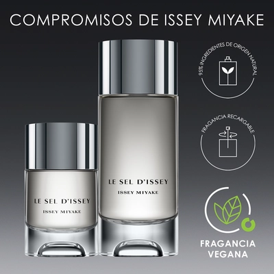 ISSEY MIYAKE Le sel dissey <br> eau de toilette <br> recargable 