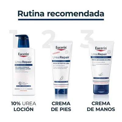 EUCERIN Urearepair loción corporal 10% urea piel muy seca  