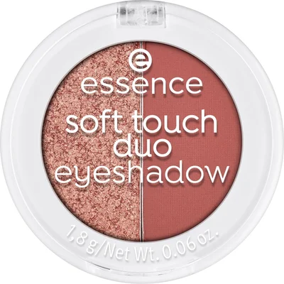 ESSENCE Soft touch <br> dúo de sombras de ojos 